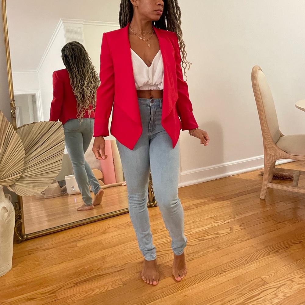 BCBGMAXAZRIA red jacket size xxs